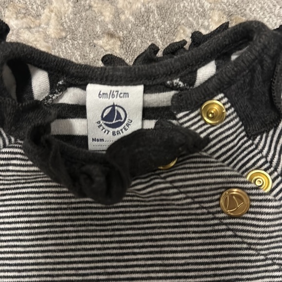 ♥️sold♥️Robe Petit Bateau 6 mois - Picture 2 of 5